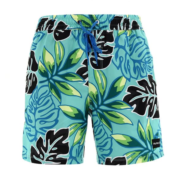 Hurley Svømmeshorts Cannonball Volley 17´´ Sort,Grøn M Mand