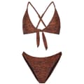 Miniatyrbillede 1 af 2: Protest Bikini Cabo Brun L Kvinde