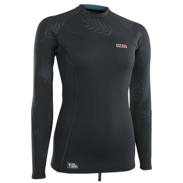Ion Kvinde Langærmet Rashguard Neo Top 2 Mm Sort M