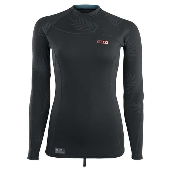 Ion Kvinde Langærmet Rashguard Neo Top 2 Mm Sort M