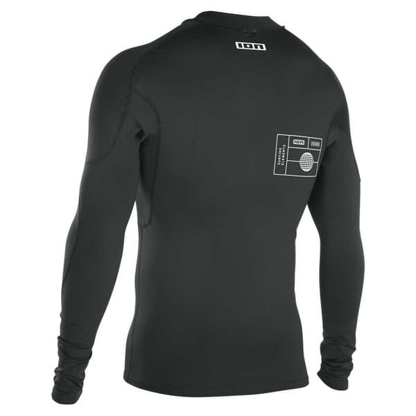 Ion Langærmet Rashguard Thermo Top Sort XL
