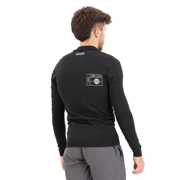 Ion Langærmet Rashguard Thermo Top Sort XL