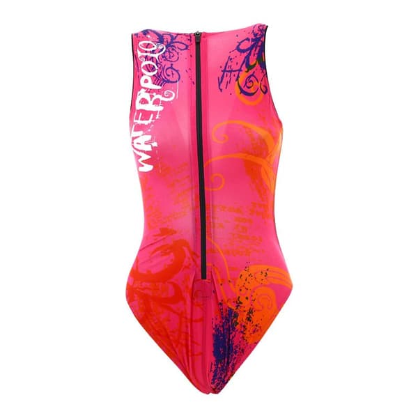 Turbo Badedragt Dragonette Orange,Rosa 4XL Kvinde