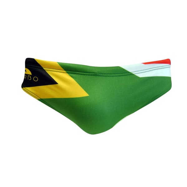 Turbo Svømning Kort South Africa Grøn 4XL Mand
