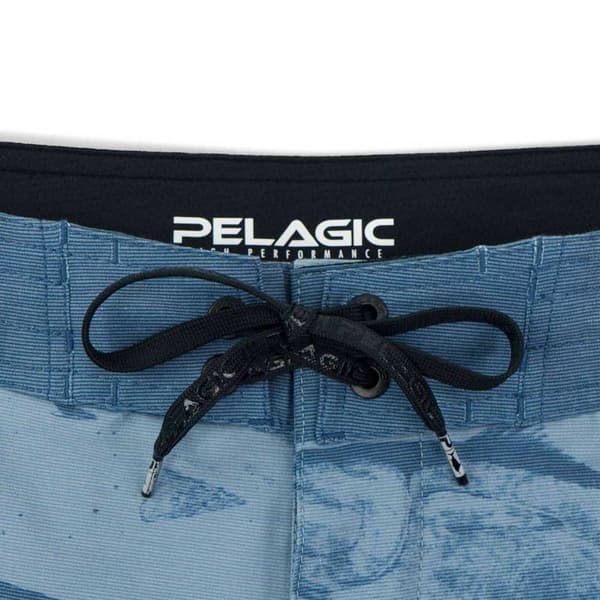 Pelagic Baddräkt Deep Drop Gyotaku Blå 38 Man
