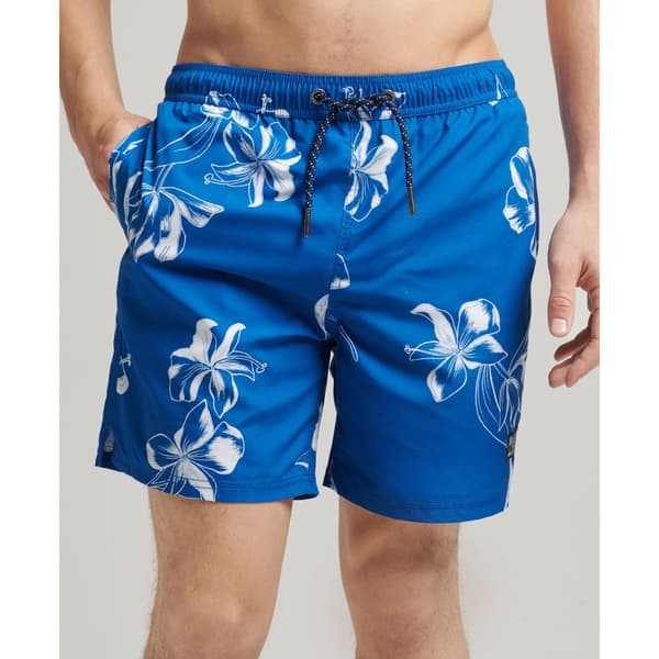 Superdry Badbyxor Vintage Hawaiian Blå M Man