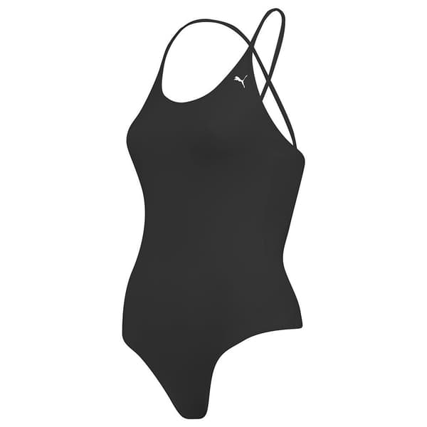 Puma Badedragt V Neck Sort XL Kvinde