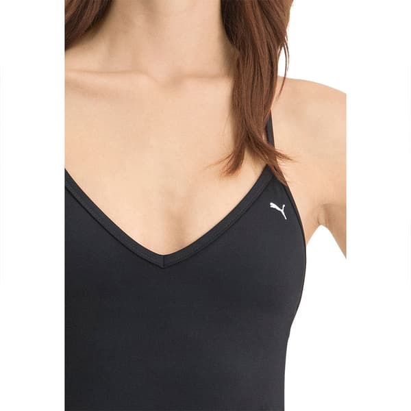 Puma Badedragt V Neck Sort XL Kvinde