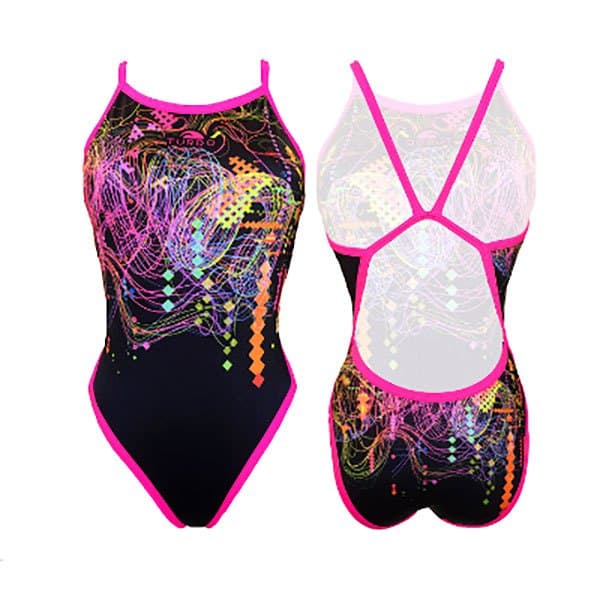Turbo Badedragt Revolution Sort XL Kvinde