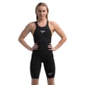 Miniatyrbillede 1 af 10: Speedo Åben Ryg Konkurrence Badedragt Fastskin Lzr Pure Valor 2.0 Sort 24 Kvinde