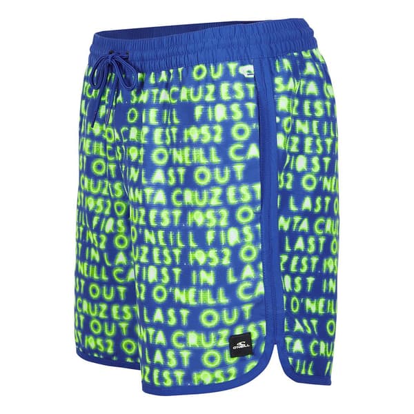 O´neill Svømmeshorts Scallop Neon 16´´ Blå M Mand