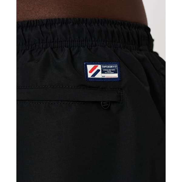 Superdry Svøm Kort Code Applque 19inch Sort S Mand