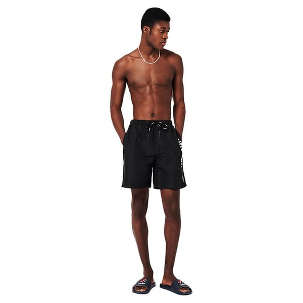 Superdry Svøm Kort Code Applque 19inch Sort S Mand