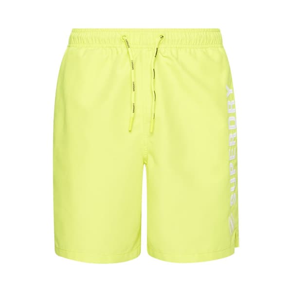 Superdry Simma Kort Code Applque 19inch Grönt M Man