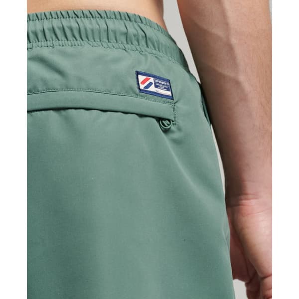 Superdry Simma Kort Code Applque 19inch Grönt M Man