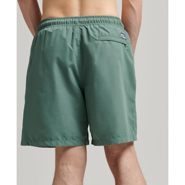 Superdry Simma Kort Code Applque 19inch Grönt M Man