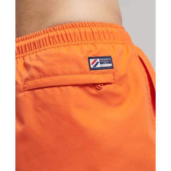 Superdry Simma Kort Code Applque 19inch Orange S Man