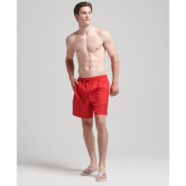 Superdry Uimahousut Code Core Sport 17 Inch Punainen S Mies