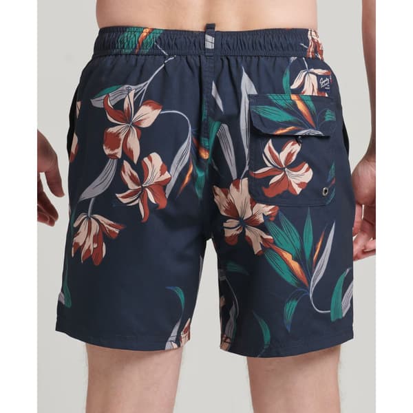 Superdry Uimahousut Vintage Hawaiian Sininen S Mies