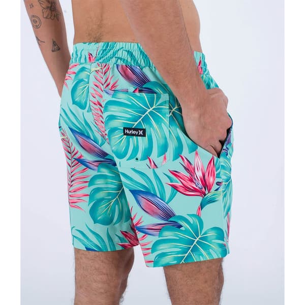 Hurley Badbyxor Cannonball Volley 17´´ Blå S Man