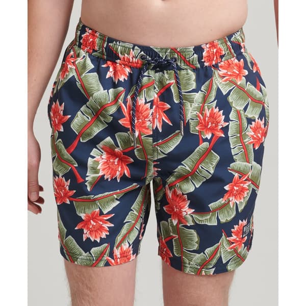 Superdry Badbyxor Vintage Hawaiian Blå 2XL Man