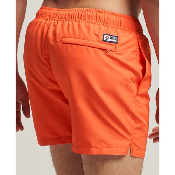 Superdry Swim Short Code Applque 19inch Oranssi S Mies