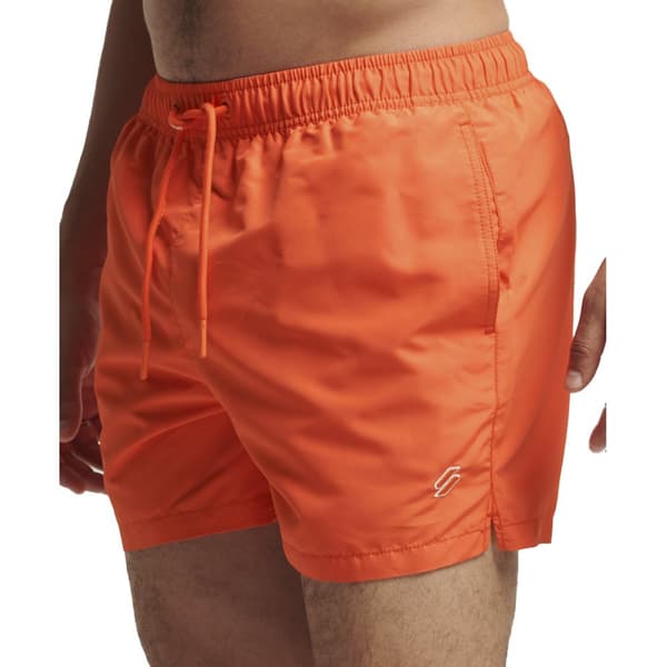 Superdry Swim Short Code Applque 19inch Oranssi S Mies