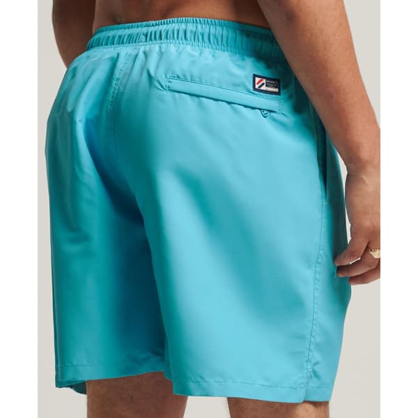 Superdry Simma Kort Code Applque 19inch Blå S Man