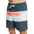 Miniatyrbillede 6 af 6: Quiksilver Svømmeshorts Surfsilk Air-brush Volley 17nb Blå M Mand