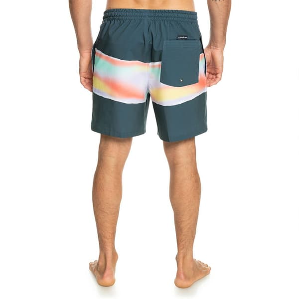 Quiksilver Svømmeshorts Surfsilk Air-brush Volley 17nb Blå M Mand