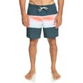 Miniatyrbillede 1 af 6: Quiksilver Svømmeshorts Surfsilk Air-brush Volley 17nb Blå M Mand