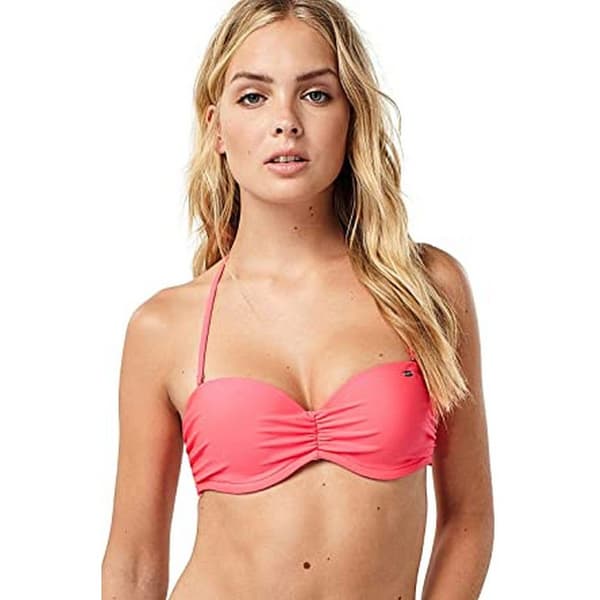 O´neill Bikinitop 8a8530 Molded Wire Bandeau Rosa 38 / C Kvinde