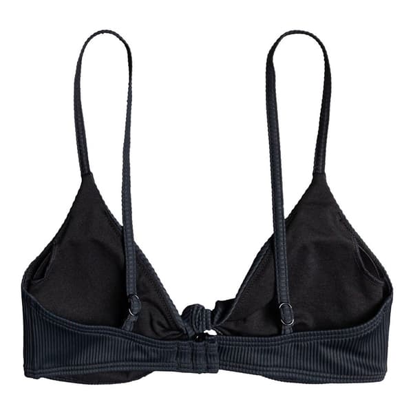 Roxy Bikinitop Rib Love The Surf Knot Sort M Kvinde
