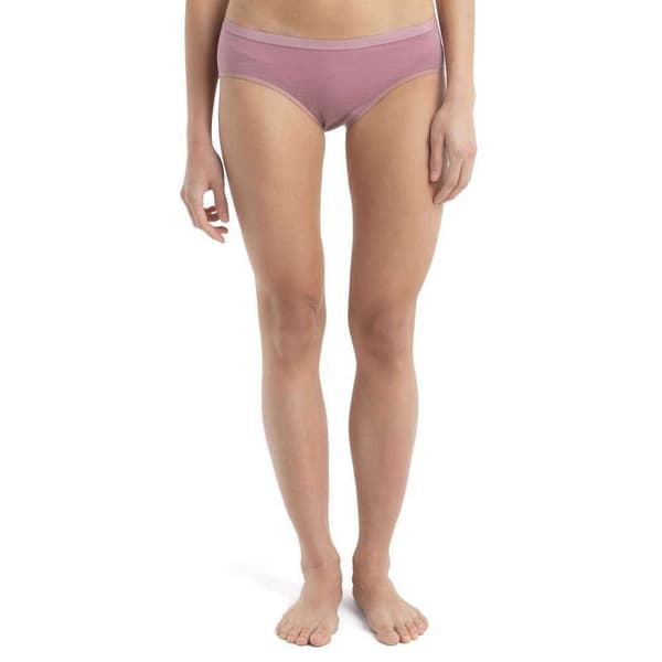 Icebreaker Bikini Bund Siren Hipkini Merino Rosa L Kvinde