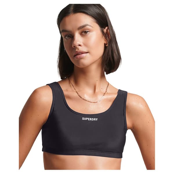 Superdry Bikinitop Badedragt Code Essential Sort S Kvinde