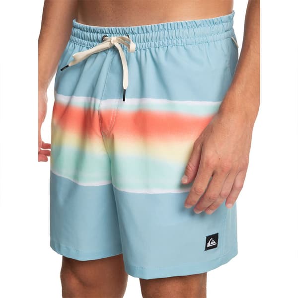 Quiksilver Badbyxor Surfsilk Air-brush Volley 17´´nb Blå M Man
