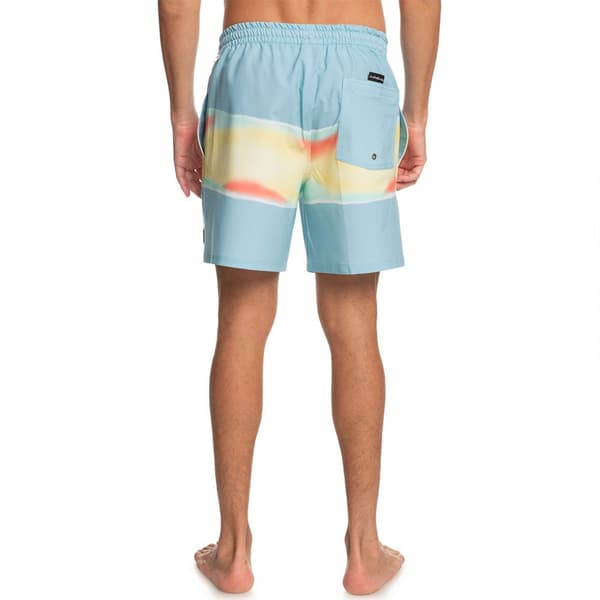 Quiksilver Badbyxor Surfsilk Air-brush Volley 17´´nb Blå M Man
