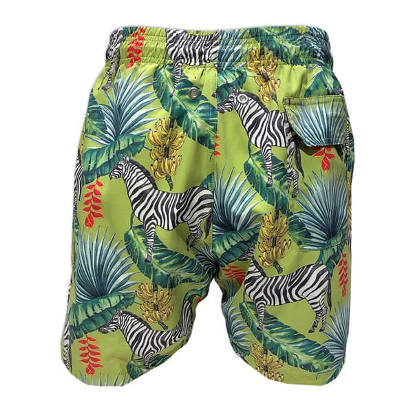 Sebago Zebra Svømmeshorts Grøn XL Mand