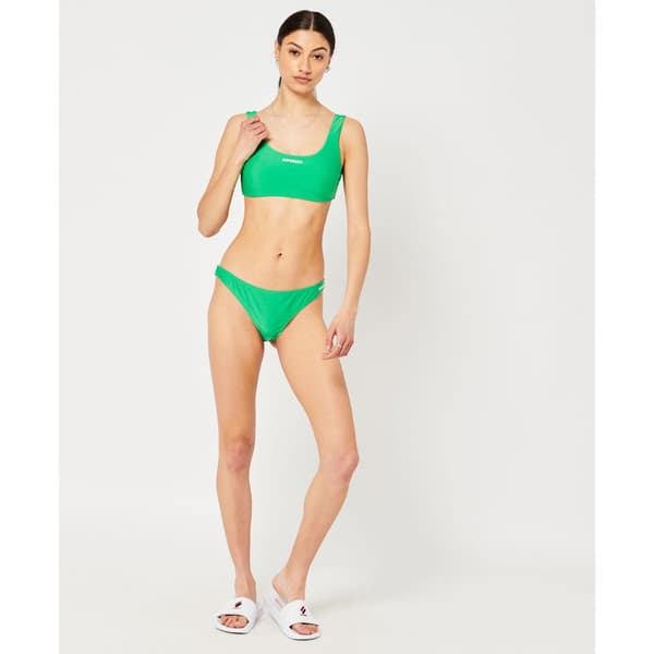 Superdry Bikinitop Badedragt Code Essential Grøn XS Kvinde