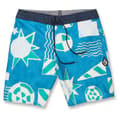 Miniatyrbillede 3 af 6: Volcom Geo Stoney 19´´ Badebukser Blå 38 Mand