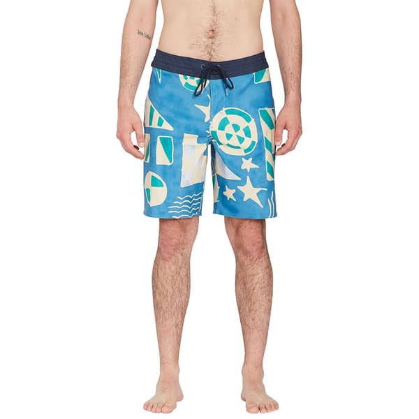 Volcom Geo Stoney 19´´ Badebukser Blå 38 Mand