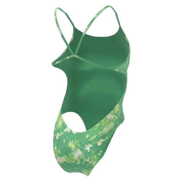 Nike Swim Cut Out Uimapuku Vihreä 30 Nainen