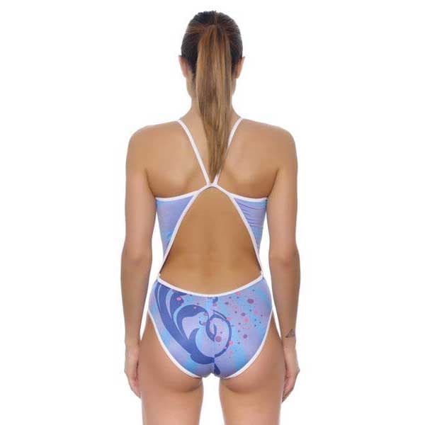 Turbo Badedragt Butterfly Star Blå 4XL Kvinde