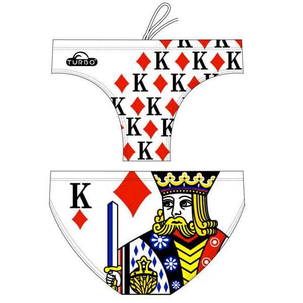 Turbo Uimahousut King Of Hearts Monivärinen 2XL Mies