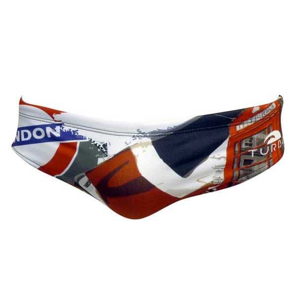 Turbo Svømning Kort London Flerfarvet 3XL Mand