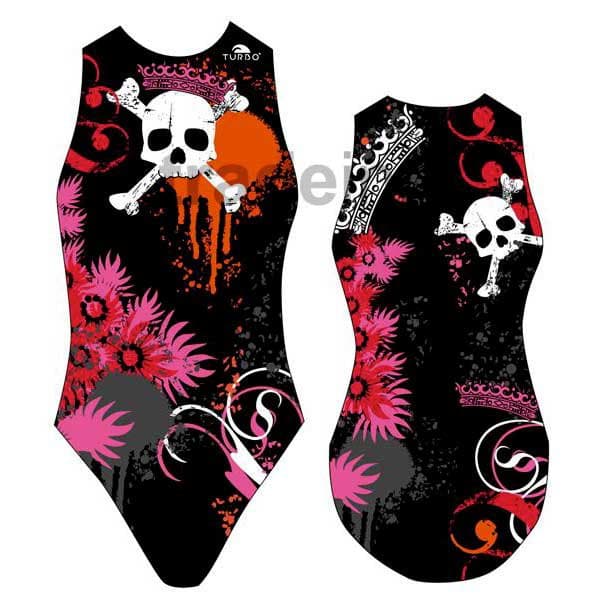 Turbo Badedragt Skull Crown 89205 Flerfarvet 5XL Kvinde