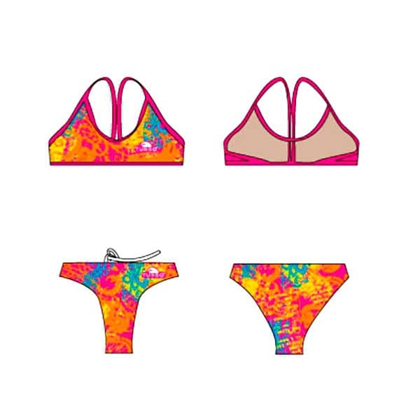 Turbo Bikini Dragonette Orange XL Kvinde