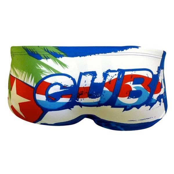 Turbo Svømning Kort Cuba Palmera Flerfarvet L Mand