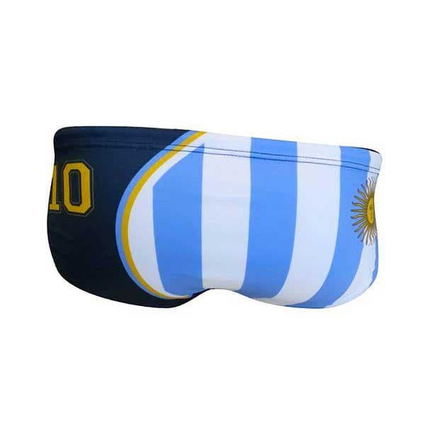 Turbo Svømning Kort Argentina Hvid XL Mand