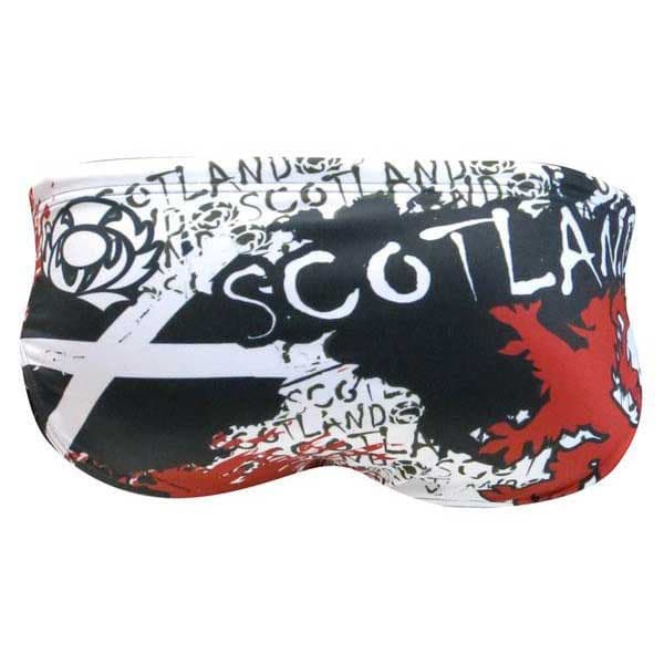 Turbo Svømning Kort Scotland Hvid 2XL Mand
